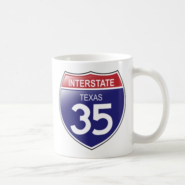 35 d'un état à un autre dans la tasse du Texas (Droite)