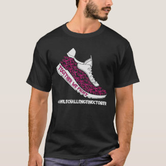35 Mile Challenge Occtober Fight Breast Cancer Awa T-Shirt