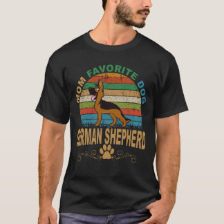 35 Mom Favourite Dog German Shepherd T-Shirt