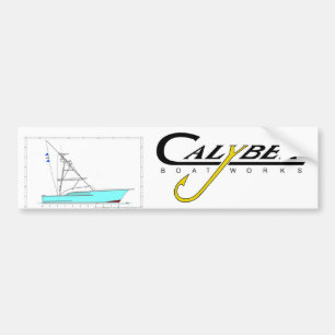 35' profile Bumper sticker