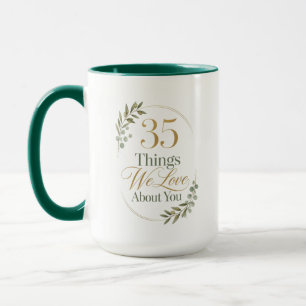 35 Things We Love About My Wife Mug