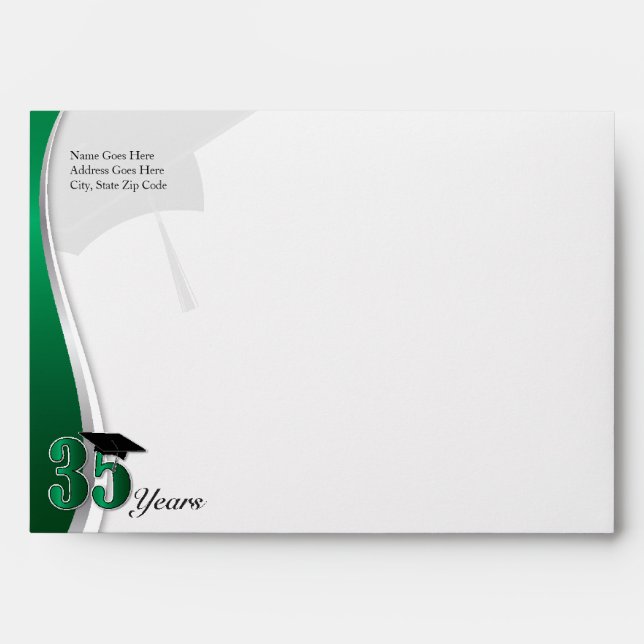 35 Year Class Reunion Envelope (Front)