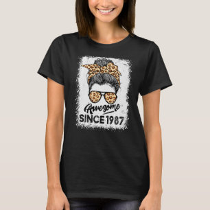35 Year Old Awesome Since 1987 35th Birthday For T-Shirt