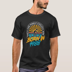 35 Year Old Cyclist Born in 1988 35th Birthday Cyc T-Shirt