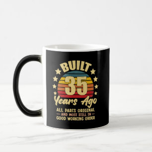 35 Years Ago All Parts Original 35th Birthday Magic Mug