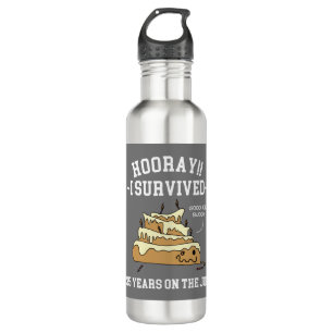 35 Years on the Job 35th Work Anniversary 710 Ml Water Bottle