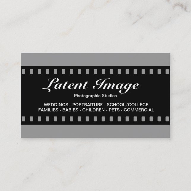 35mm Film 04 Business Card (Front)