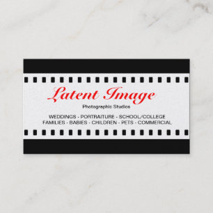 35mm Film (Gold) Business Card