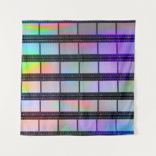 35mm Filmstrips: Scanner Light Effects Tapestry