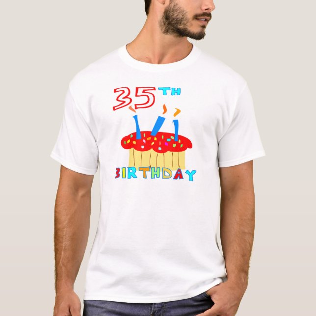 35th Birthday T-Shirt (Front)