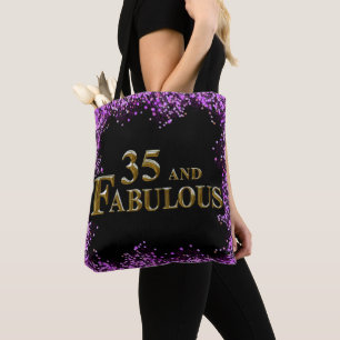 35th  Birthday  Tote Bag