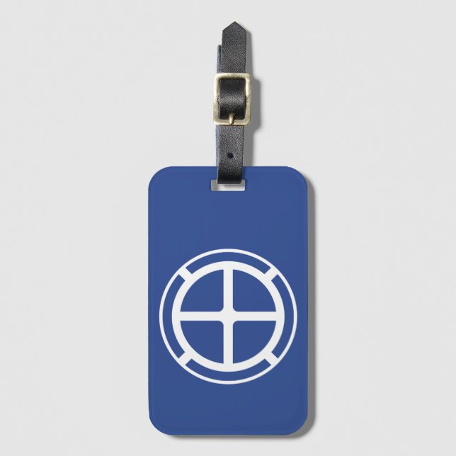 35th Infantry Division Badge Luggage Tag (Front Vertical)