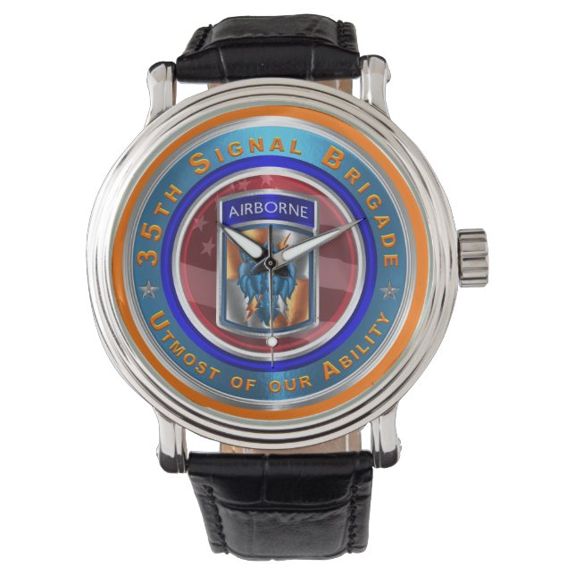 35th Signal Brigade-Airborne  Watch (Front)