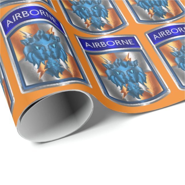 35th Signal Brigade-Airborne  Wrapping Paper (Roll Corner)