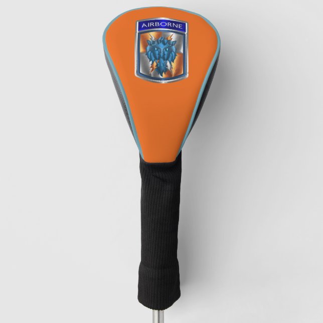 35th Signal Brigade Customized Golf Head Cover (Front)