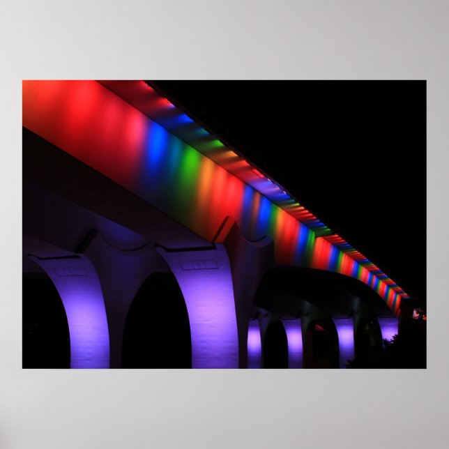 35W Bridge Minneapolis - Gay Pride Poster (Front)