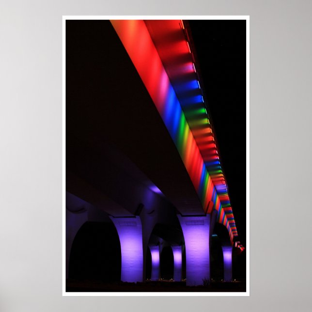 35W Bridge Minneapolis - Gay Pride Poster (Front)
