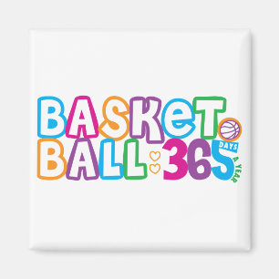 365 Basketball Magnet