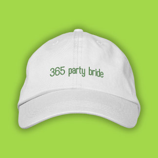 365 Party Bride Green Pop Girl Summer Dad Hat