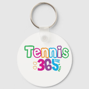 365 Tennis Keychain
