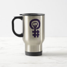#365FeministSelfie Travel Mug