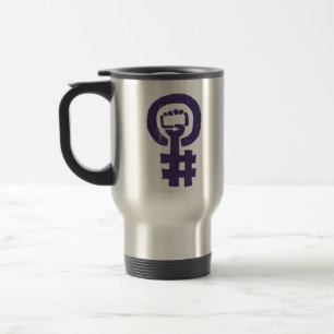#365FeministSelfie Travel Mug