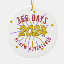 366 jours de nouvelles aventures ornement