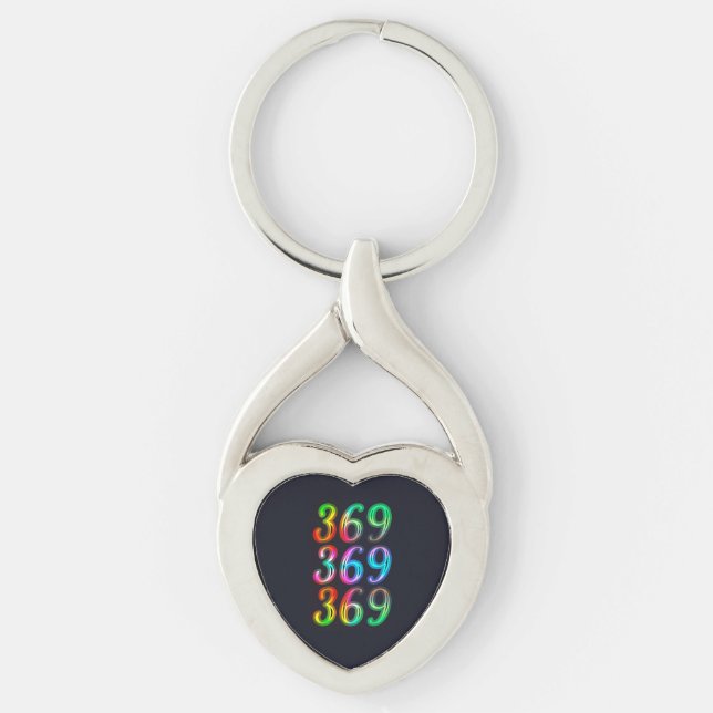 369 numbers keychain (Front)