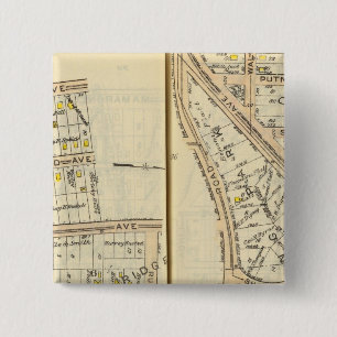 36-37 White Plains 2 Inch Square Button
