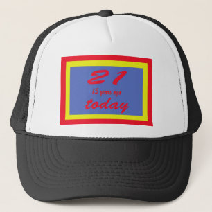 36 birthday trucker hat