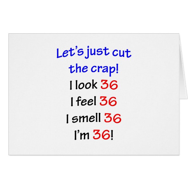 36 coupons la merde (Devant horizontal)