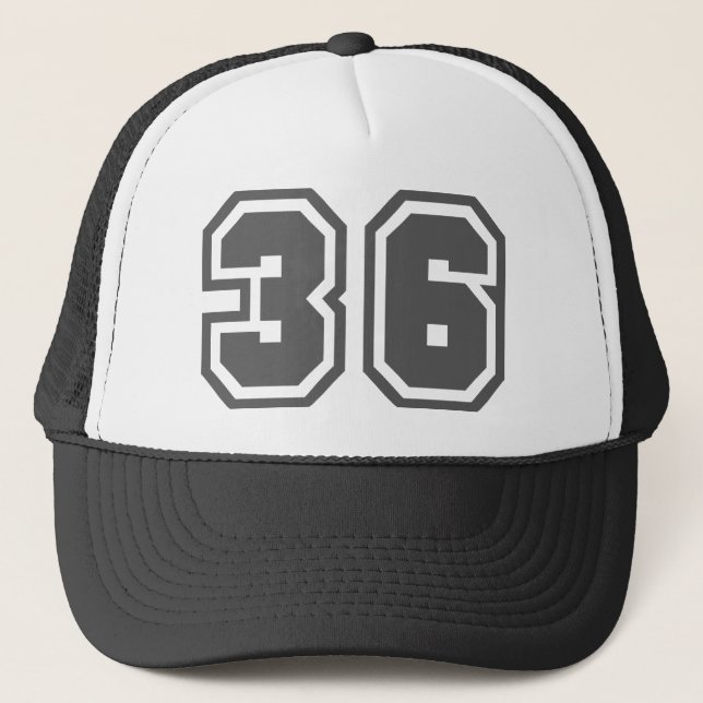 36 TRUCKER HAT (Front)