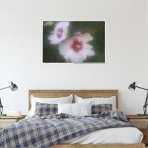 36"x24" Hibiscus with Dew