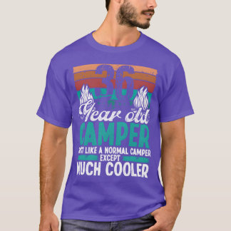 36 Year Old Camper Scouting Camping 36 Birthday re T-Shirt