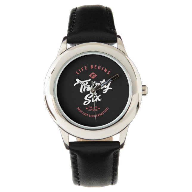 36 Years Old Birthday Gift Watch (Front)