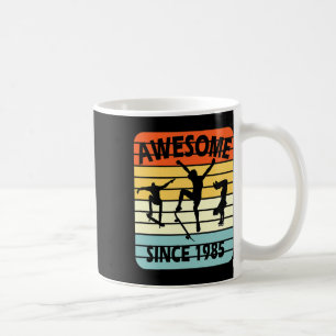 36th Birthday Skateboarding Boy Awesome Since 1985 Coffee Mug