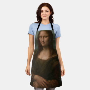 36x48 Mona Lisa  Apron