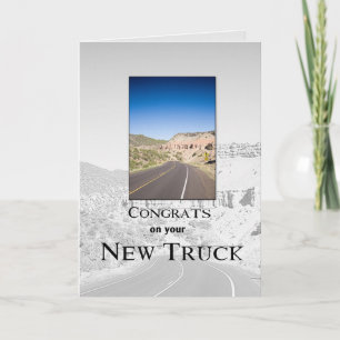 3719 Congrats on New Truck Card