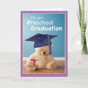 3746 Preschool Graduation Card