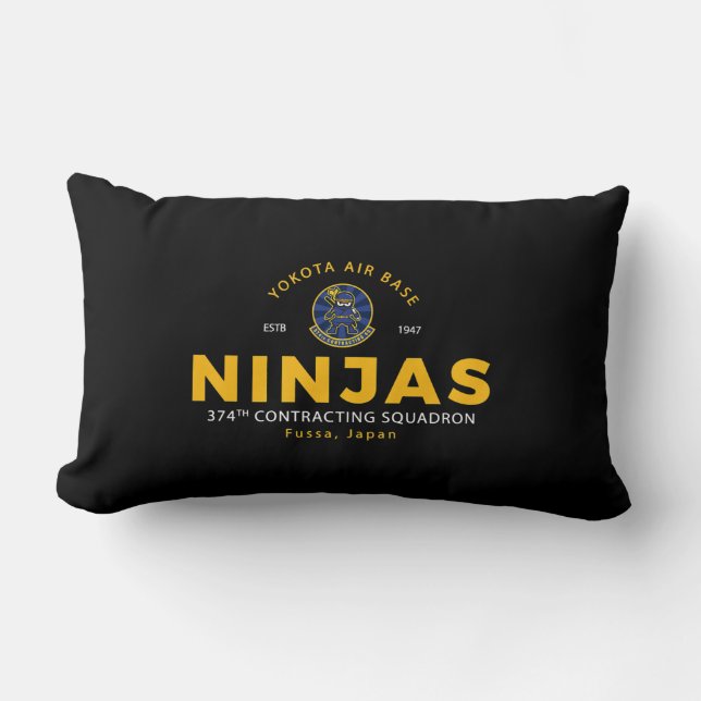 374th Contracting Classic Premium Lumbar Pillow (Front)