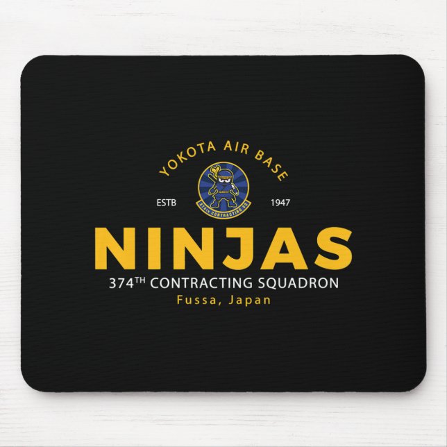 374th Contracting Classic Premium Mouse Pad (Front)