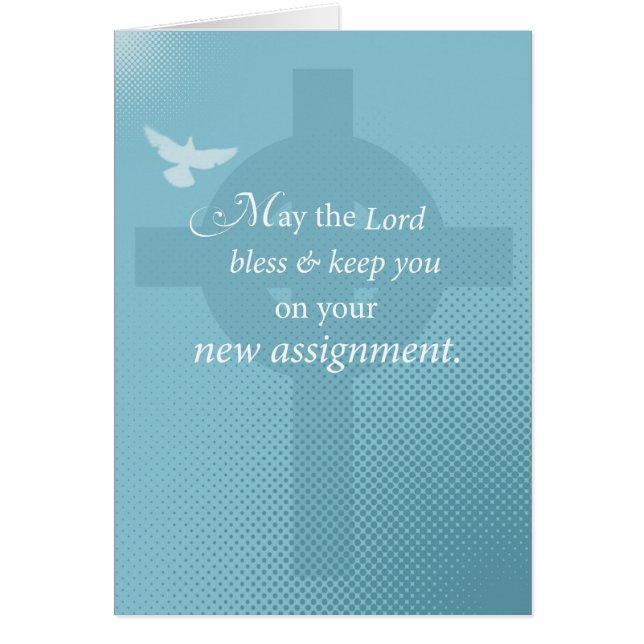 3768 Priest New Assignment, Spirit on Cross (Front)