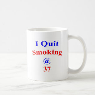37 I Quit Smoking Coffee Mug