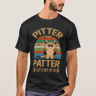 37 Pitter Patter Let's Get At'er German Shepherd T-Shirt