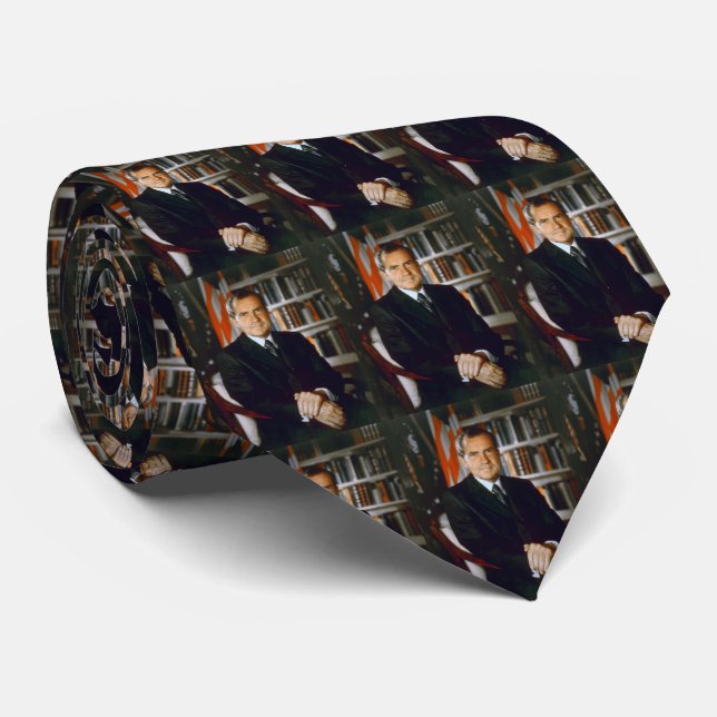 37 Richard Milhous Nixon Tie (Rolled)