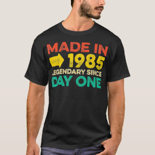 37 Year Old Men Women Born In 1985 Gifts For Birth T-Shirt