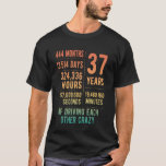 37 Years Married Funny 37th Wedding Anniversary T-Shirt<br><div class="desc">37 Years Married Funny 37th Wedding Anniversary</div>