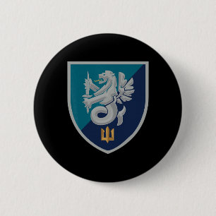 37th Naval Infantry Brigade (ukraine) Ukrainian Mi 2 Inch Round Button