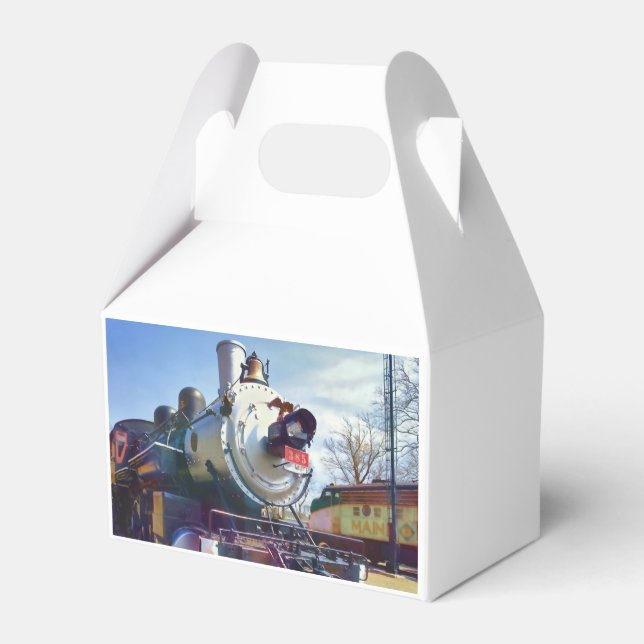 385 Steam Locomotive Favor Box (Back Side)