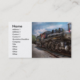 385 - Train - Steam - 385 Fully restored Business Card
